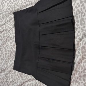 Pleated Mini Skirt